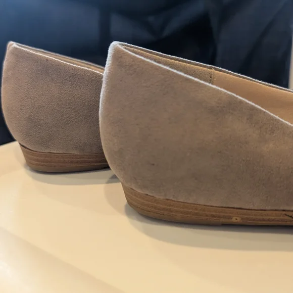 Fergalicious Taupe Pleated Flats - Picture 8 of 8